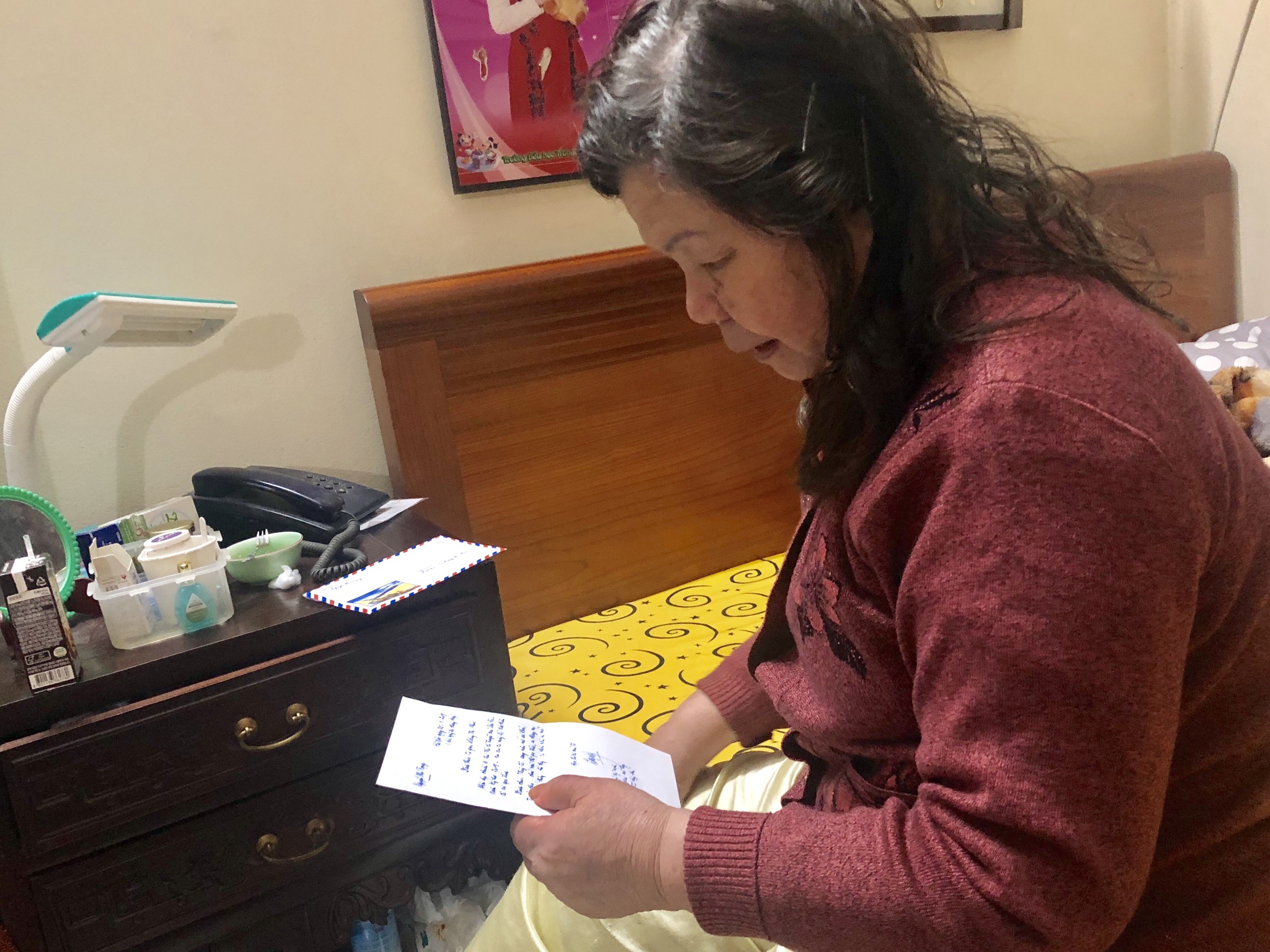 '15 nam nay tro Trong luon gui thu chuc Tet co giao cu' hinh anh