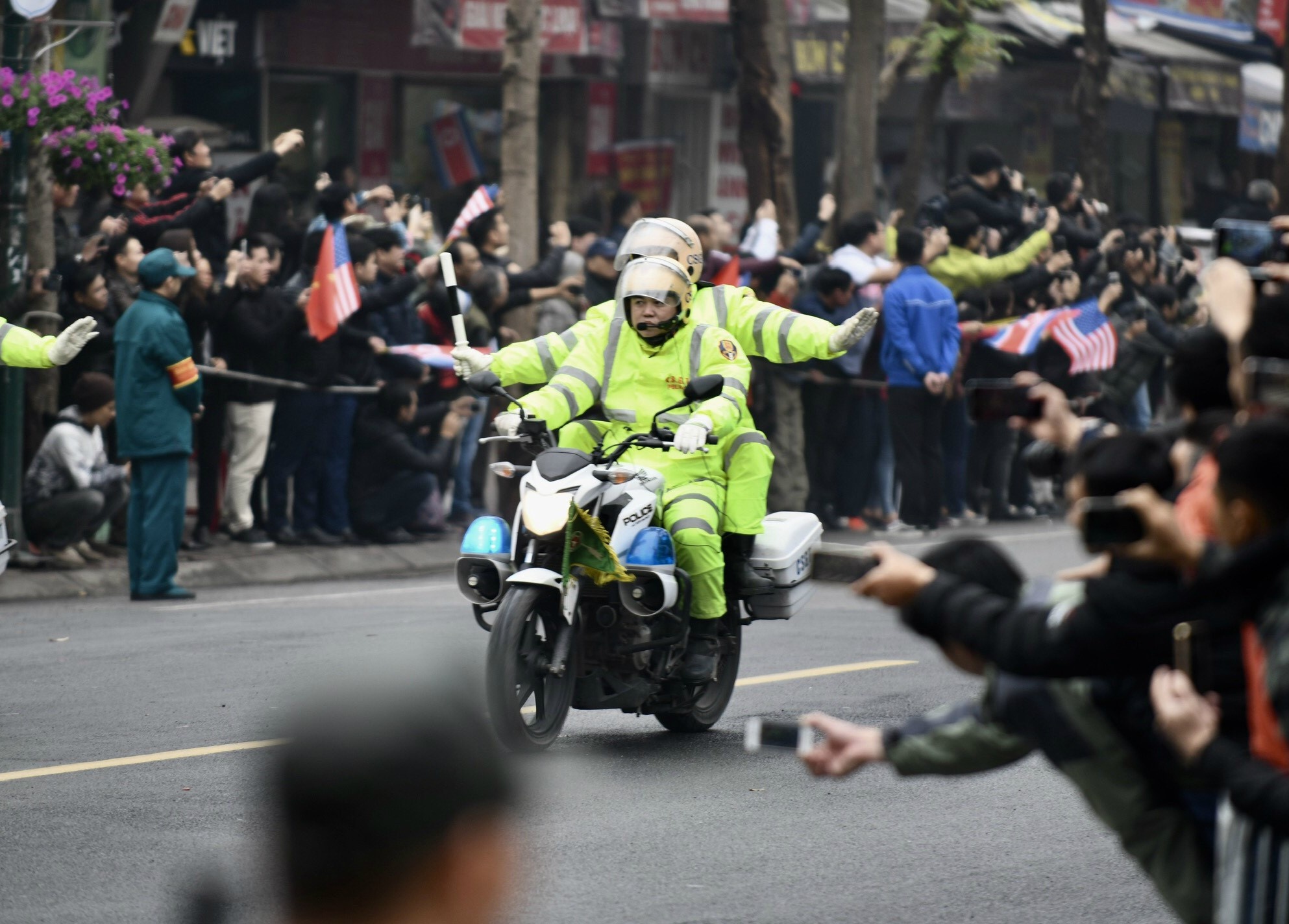 Cam duong Le Duan o TP.HCM trong thoi gian hoi nghi My - Trieu hinh anh