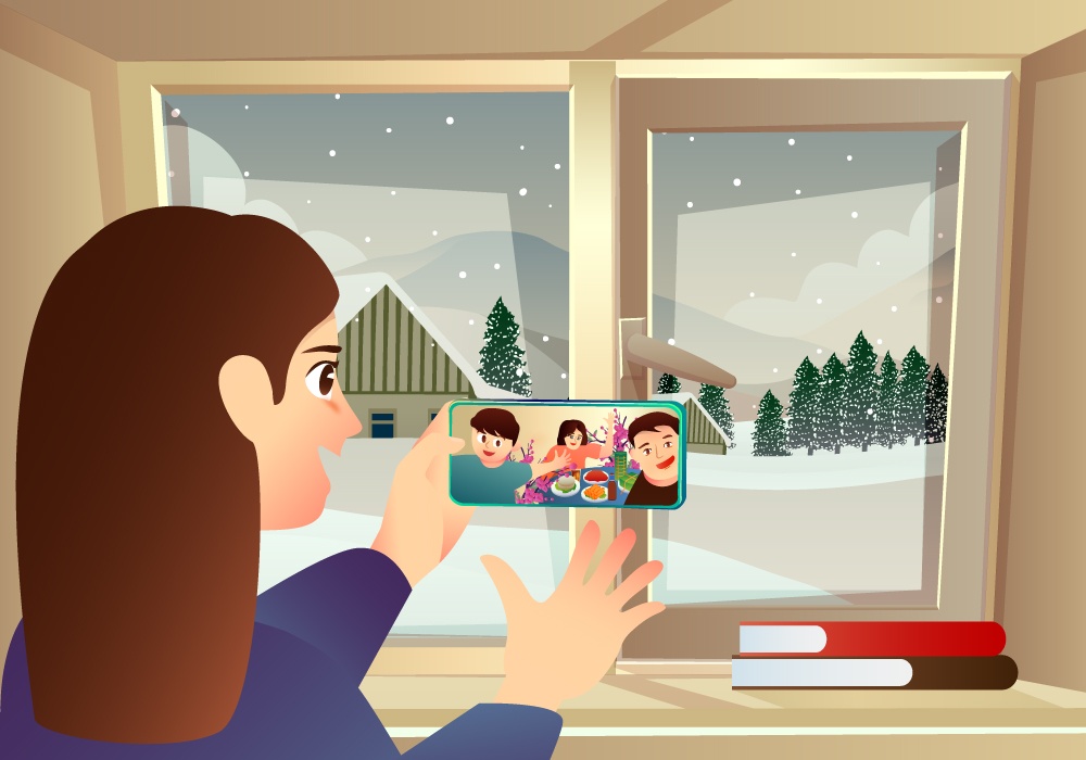 Ve nha don Tet anh 3