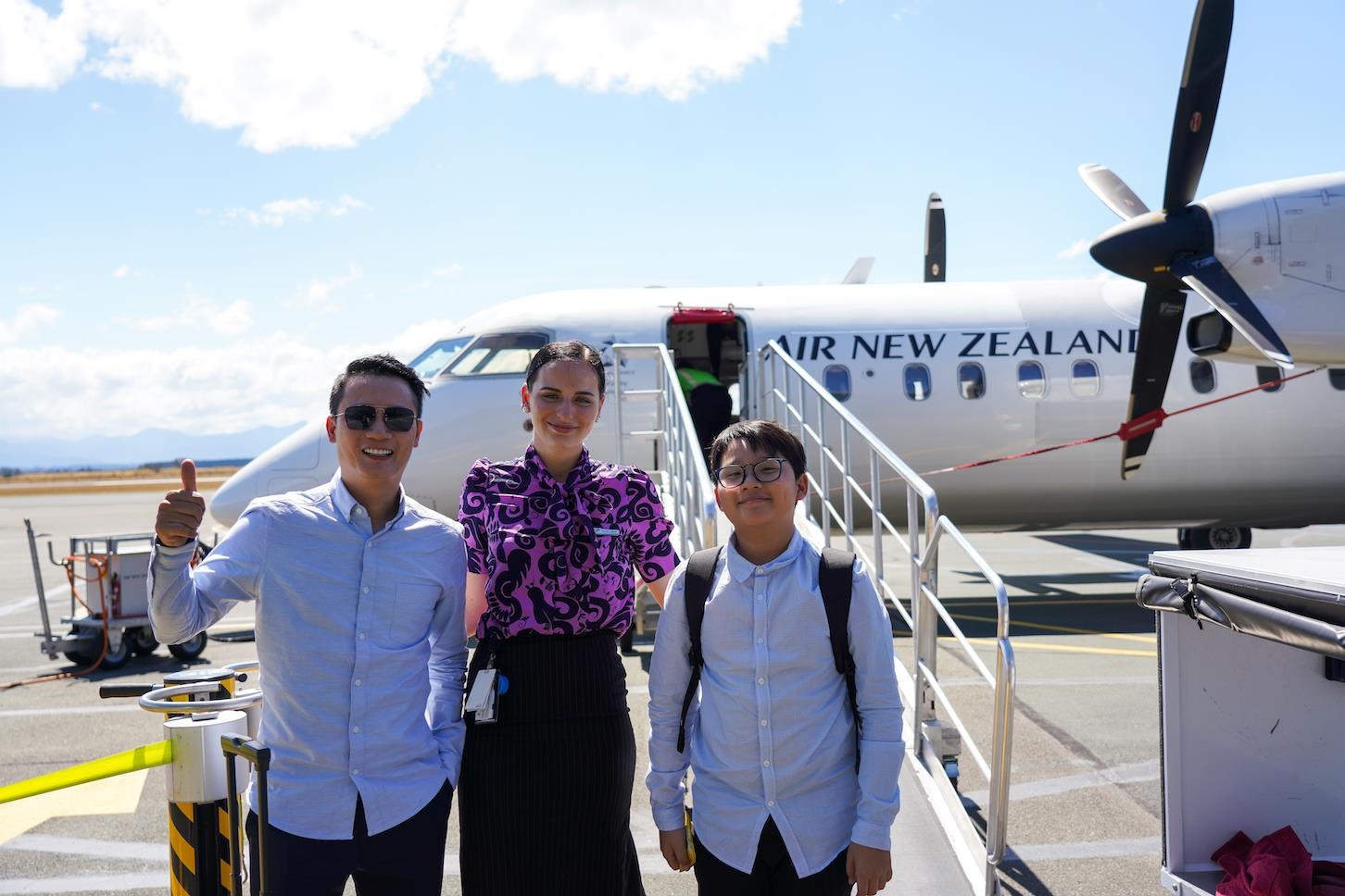Hanh trinh du hi New Zealand cua cha con Hoang Bach hinh anh