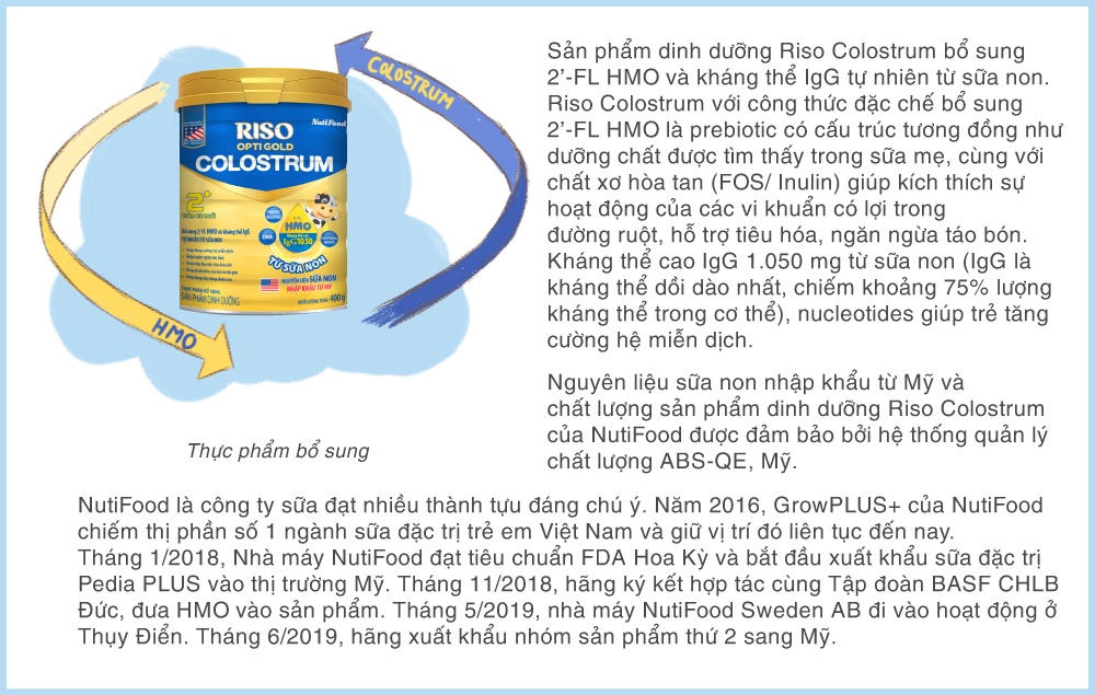 Riso Opti Gold Colostrum ảnh 1 Riso Opti Gold Colostrum anh 1