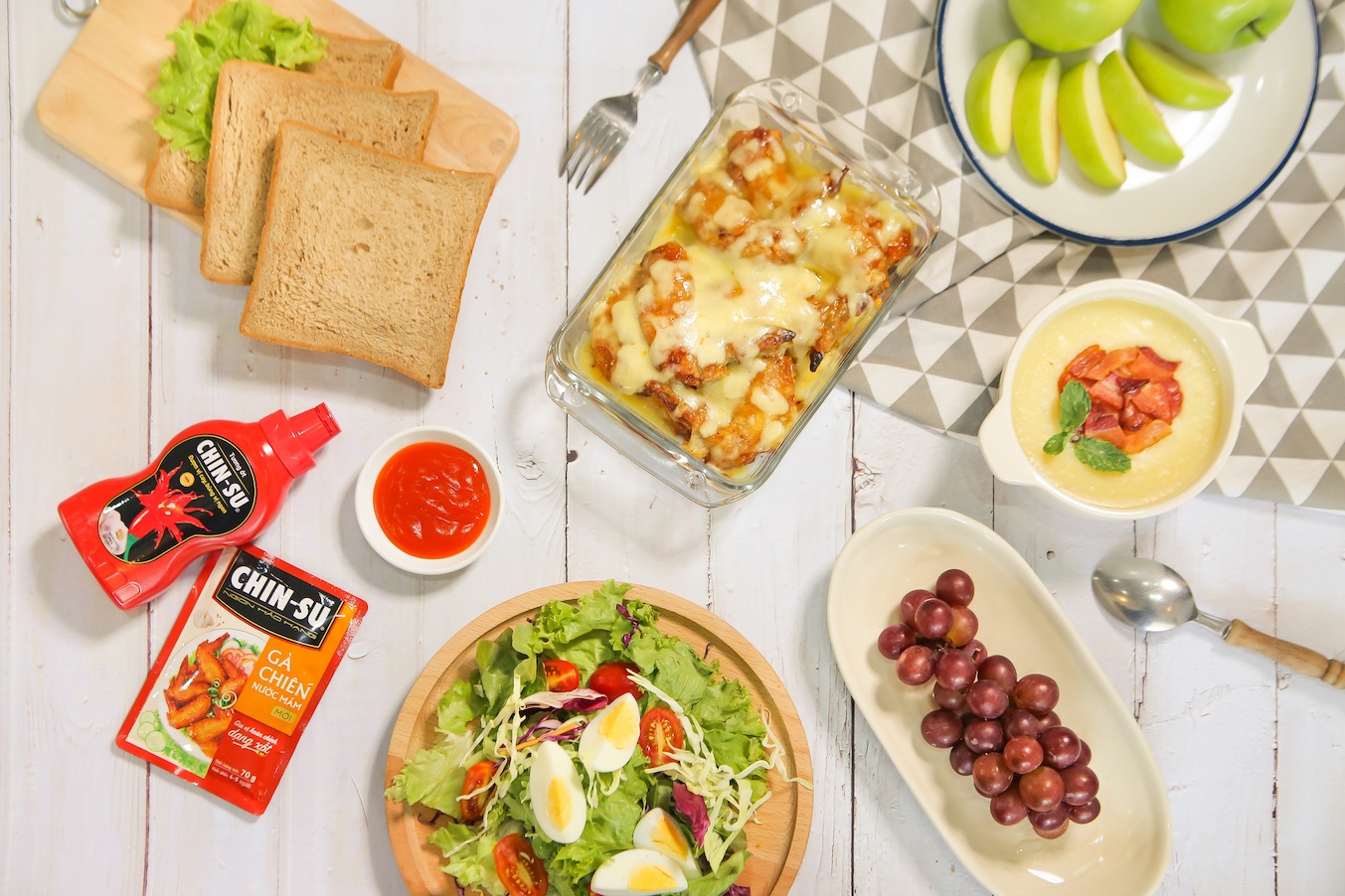 Chut bien tau cho mon ga chien nuoc mam them hap dan cua gia dinh Cam  hinh anh