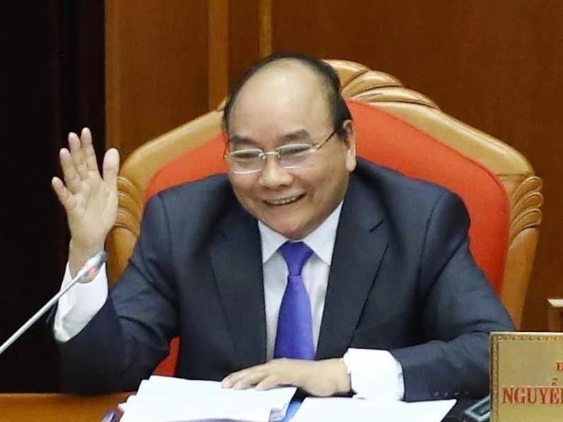 Thu tuong dieu hanh ngay lam viec dau tien Hoi nghi Trung uong 10 hinh anh