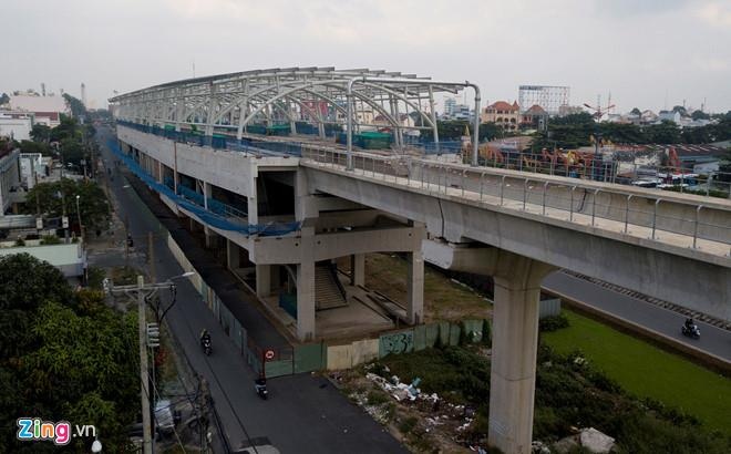 đường sắt đô thị chậm tiến độ ảnh 1 duong sat do thi cham tien do anh 1