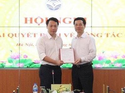 Ong Nguyen Huy Dung lam Cuc truong An toan thong tin hinh anh