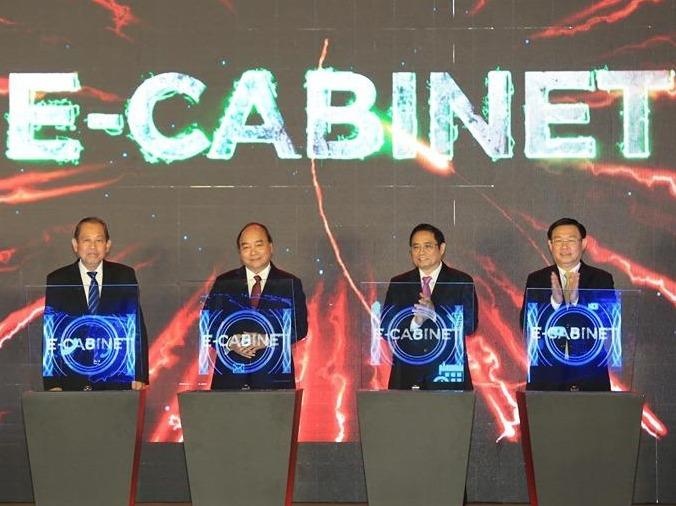 Bo truong bieu quyet qua iPad, phien hop Chinh phu dien ra chi 10 phut hinh anh