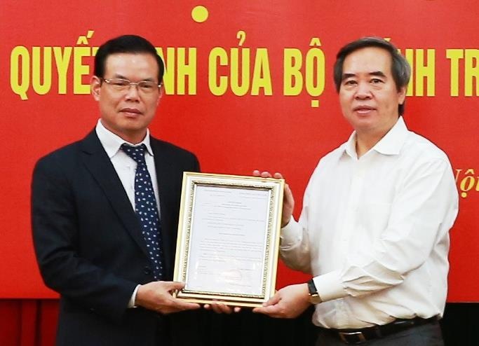 Bi thu Ha Giang Trieu Tai Vinh lam Pho ban Kinh te Trung uong hinh anh