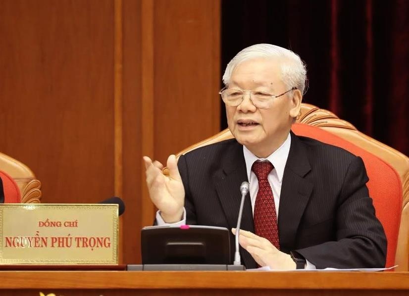 Tong bi thu Nguyen Phu Trong: 'Ai xung dang thi lam, khong thi thoi' hinh anh