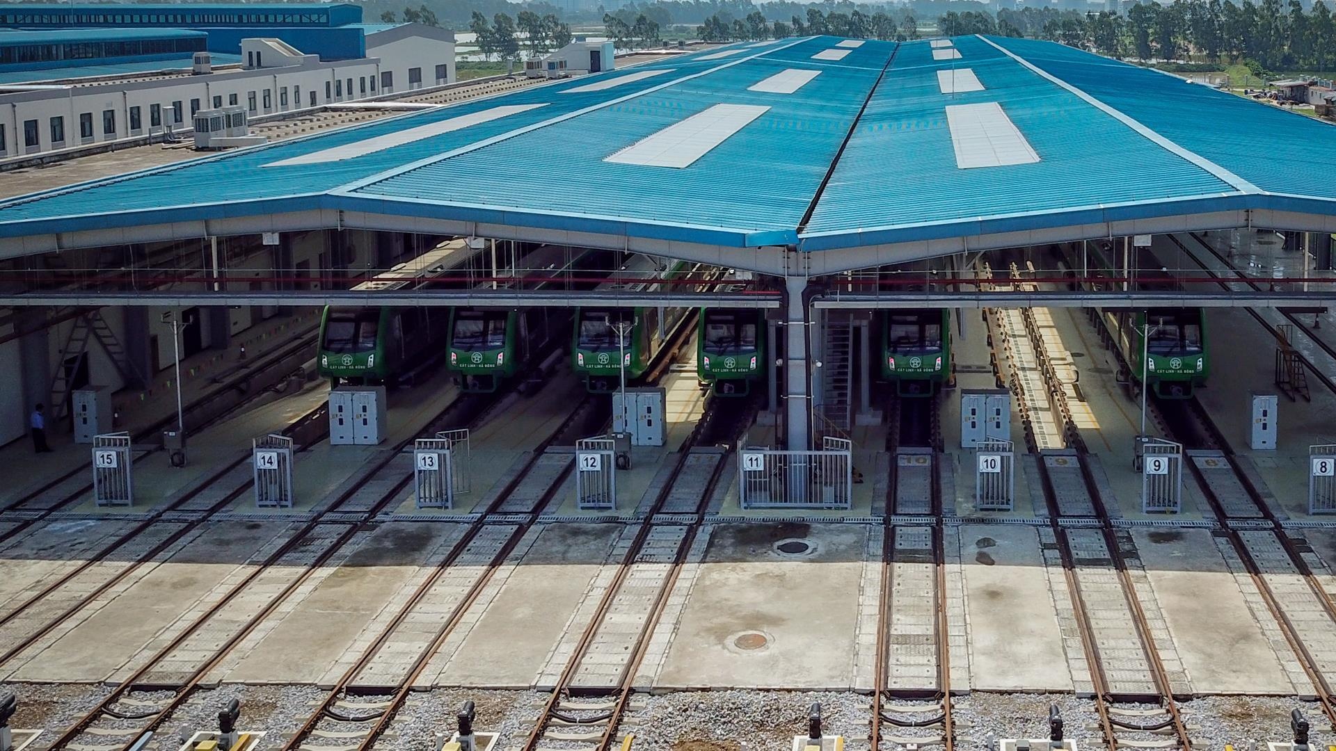 Bo Giao thong bao tien do chay thu tuyen Cat Linh - Ha Dong truoc 30/9 hinh anh