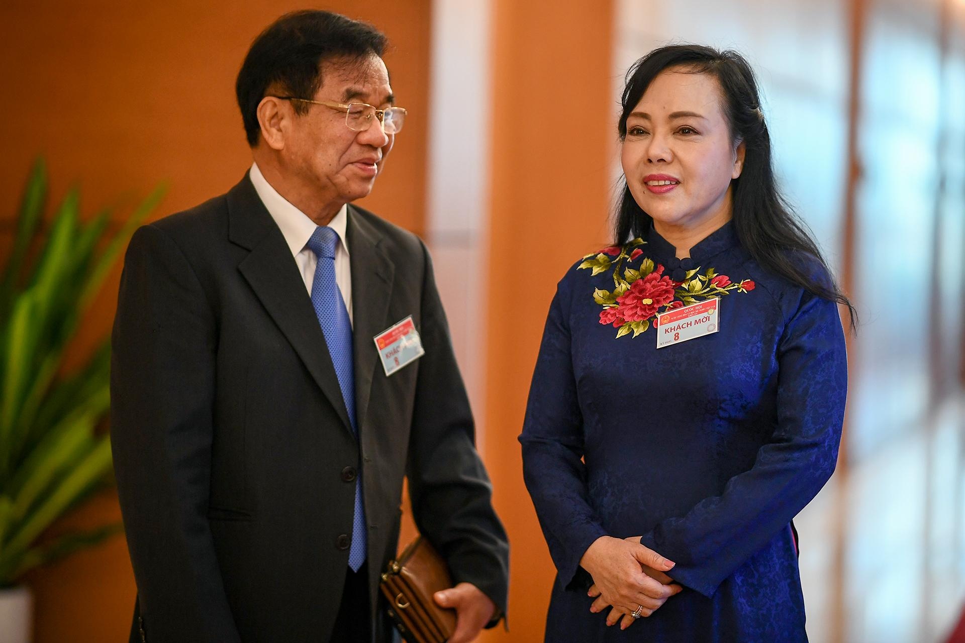 miễn nhiệm Bộ trưởng Y tế Nguyễn Thị Kim Tiến ảnh 1 mien nhiem Bo truong Y te Nguyen Thi Kim Tien anh 1