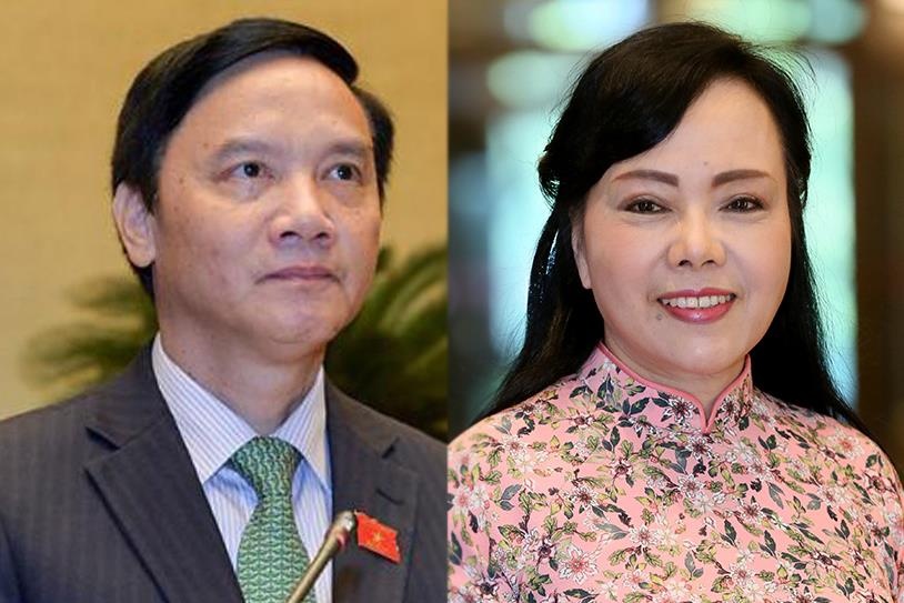 Trinh Quoc hoi mien nhiem Bo truong Y te, Chu nhiem Uy ban Phap luat hinh anh