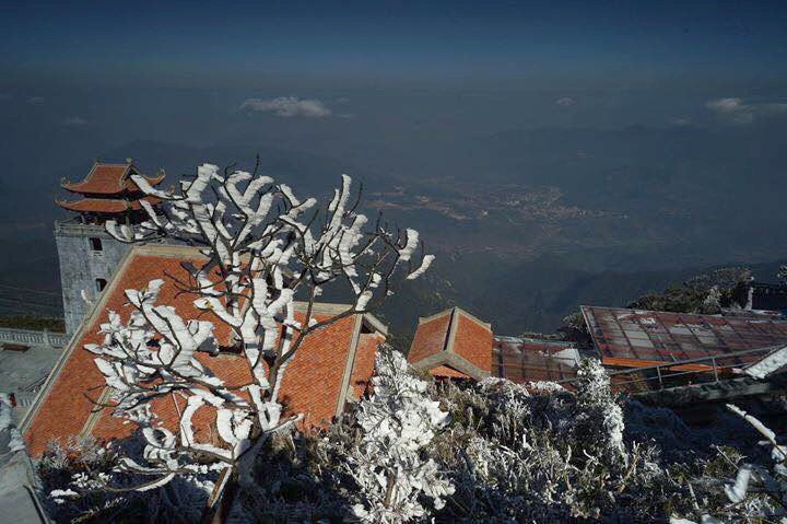 băng giá xuất hiện ở Fansipan ảnh 6 bang gia xuat hien o Fansipan anh 6