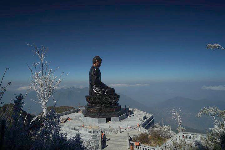 băng giá xuất hiện ở Fansipan ảnh 4 bang gia xuat hien o Fansipan anh 4