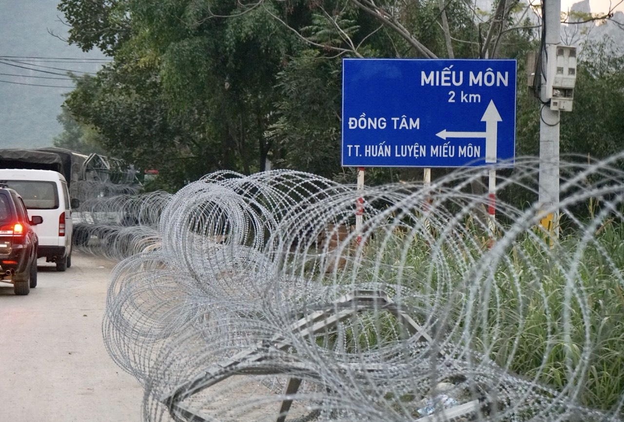 vụ gây rối ở Đồng Tâm ảnh 2 vu gay roi o Dong Tam anh 2