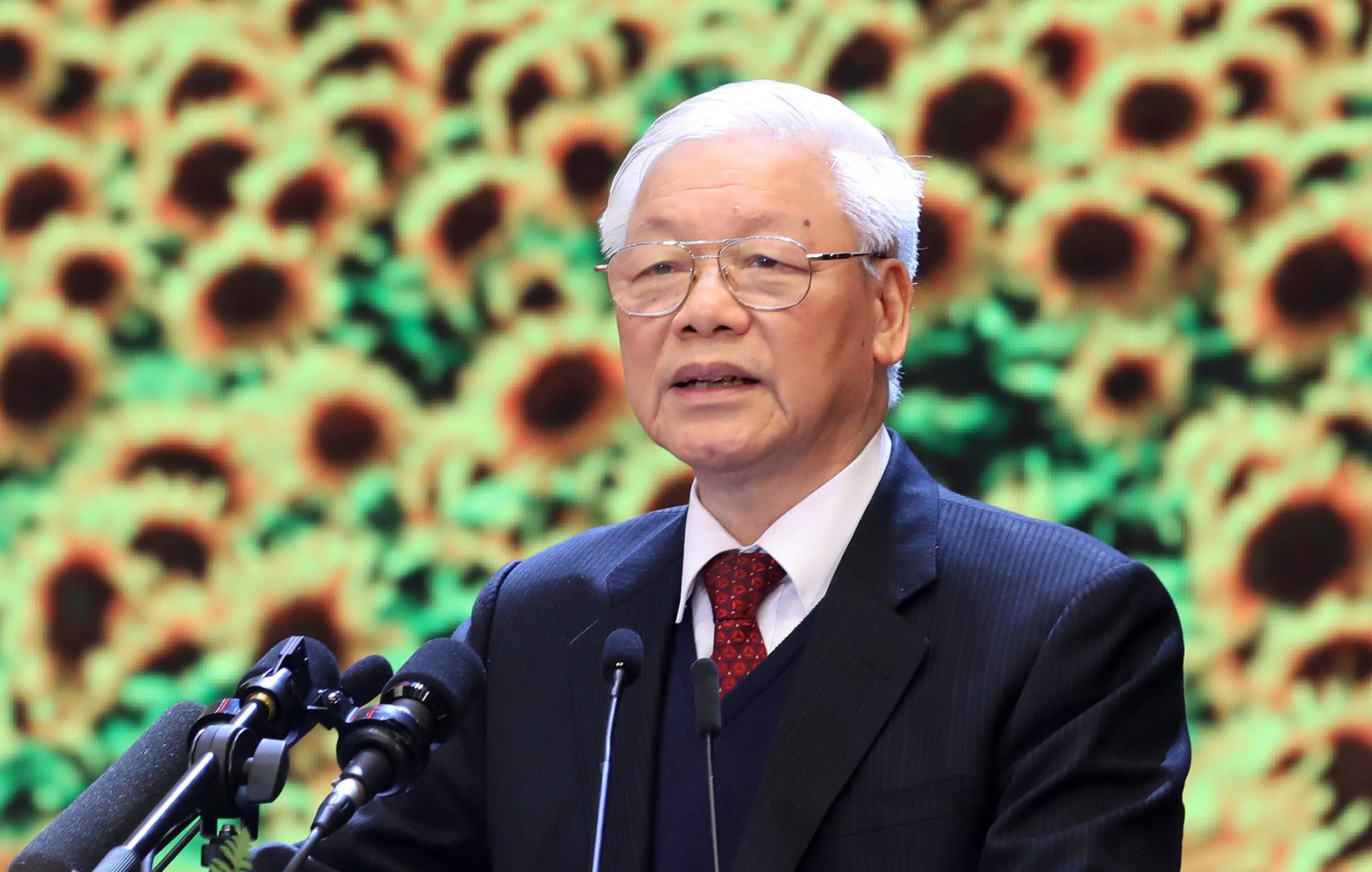 Tong bi thu: Dau tranh chong suy thoai dao duc, tham nhung hinh anh