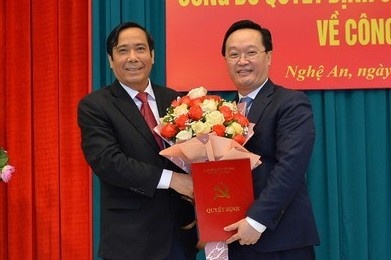 Thu truong Nguyen Duc Trung lam Pho bi thu Tinh uy Nghe An hinh anh