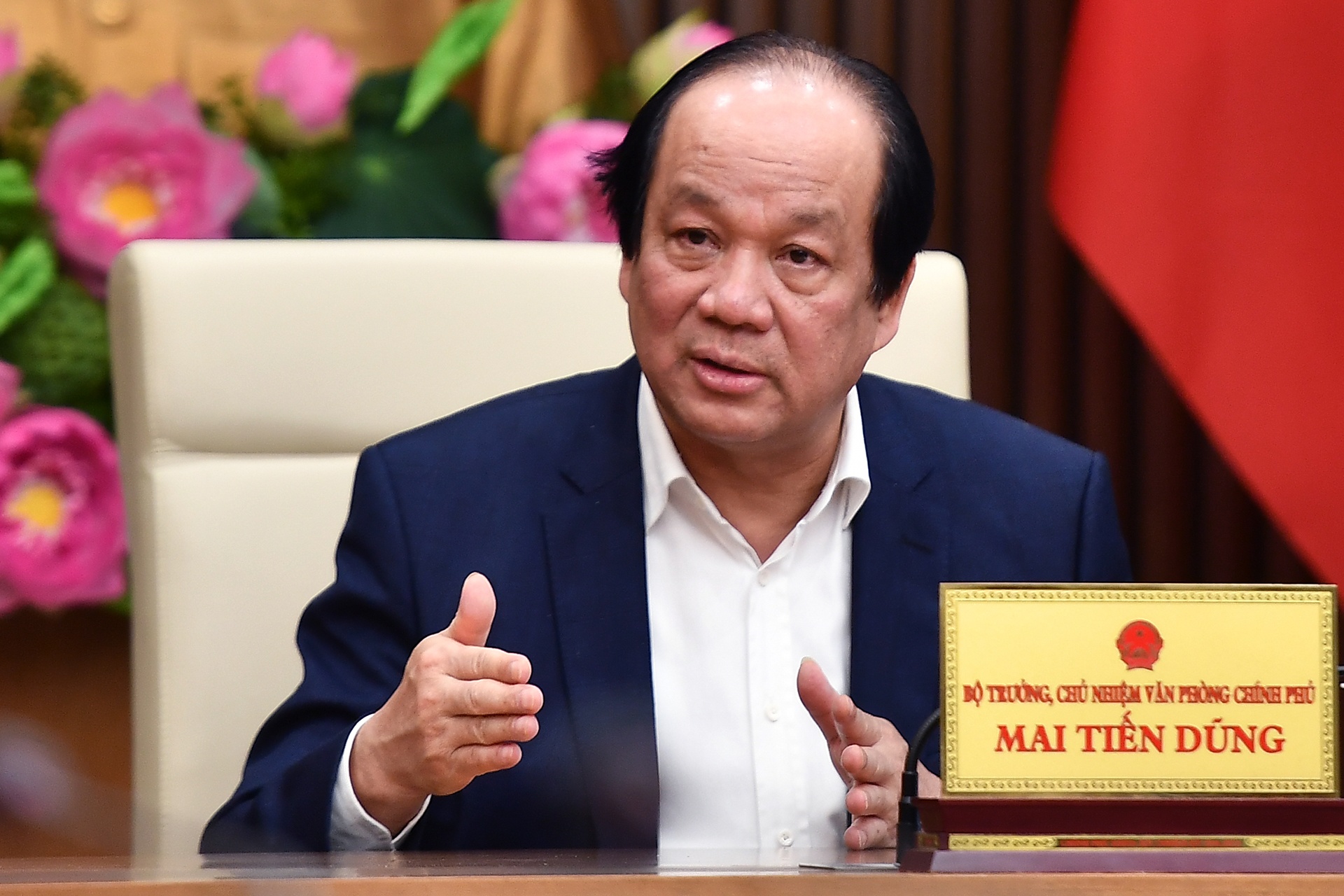 Bo truong Mai Tien Dung: ‘Khong duoc co tinh than cho chieu’ hinh anh