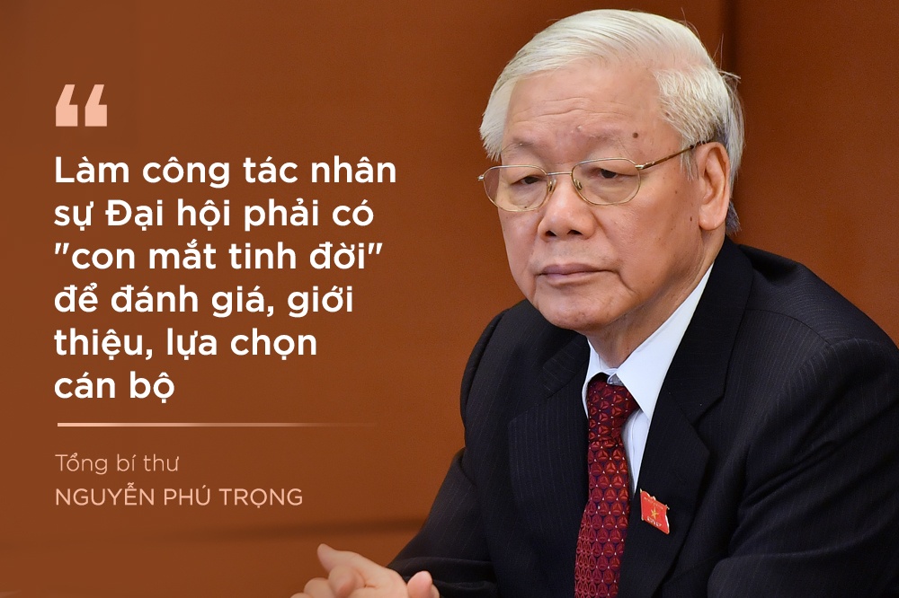 Tong bi thu Nguyen Phu Trong noi ve luc chon nhan su anh 6