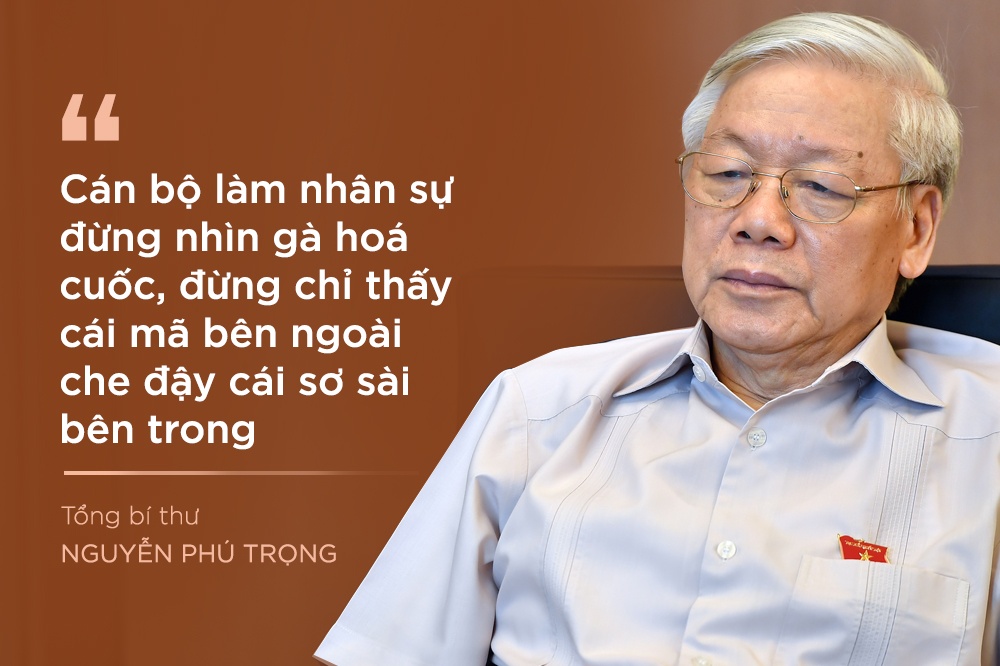 Tong bi thu Nguyen Phu Trong noi ve luc chon nhan su anh 7