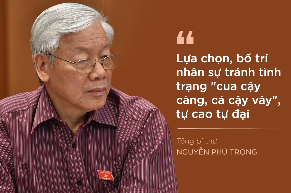 Tong bi thu Nguyen Phu Trong noi ve luc chon nhan su anh 9