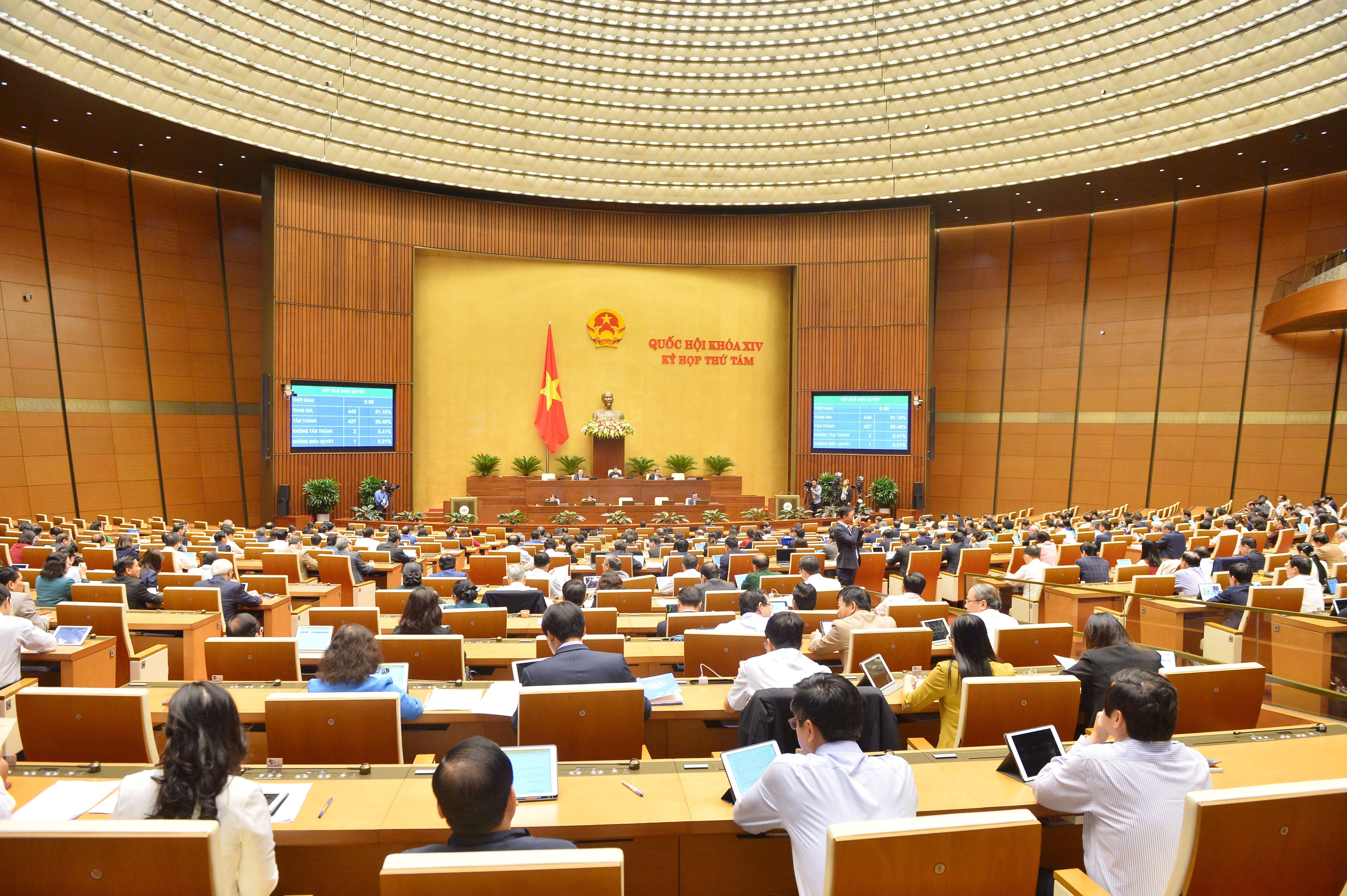 khai mac ky hop thu 9 Quoc hoi khoa XIV anh 2