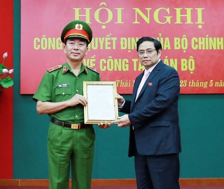 Thai Nguyen co tan bi thu, Bo Cong an co tan thu truong hinh anh