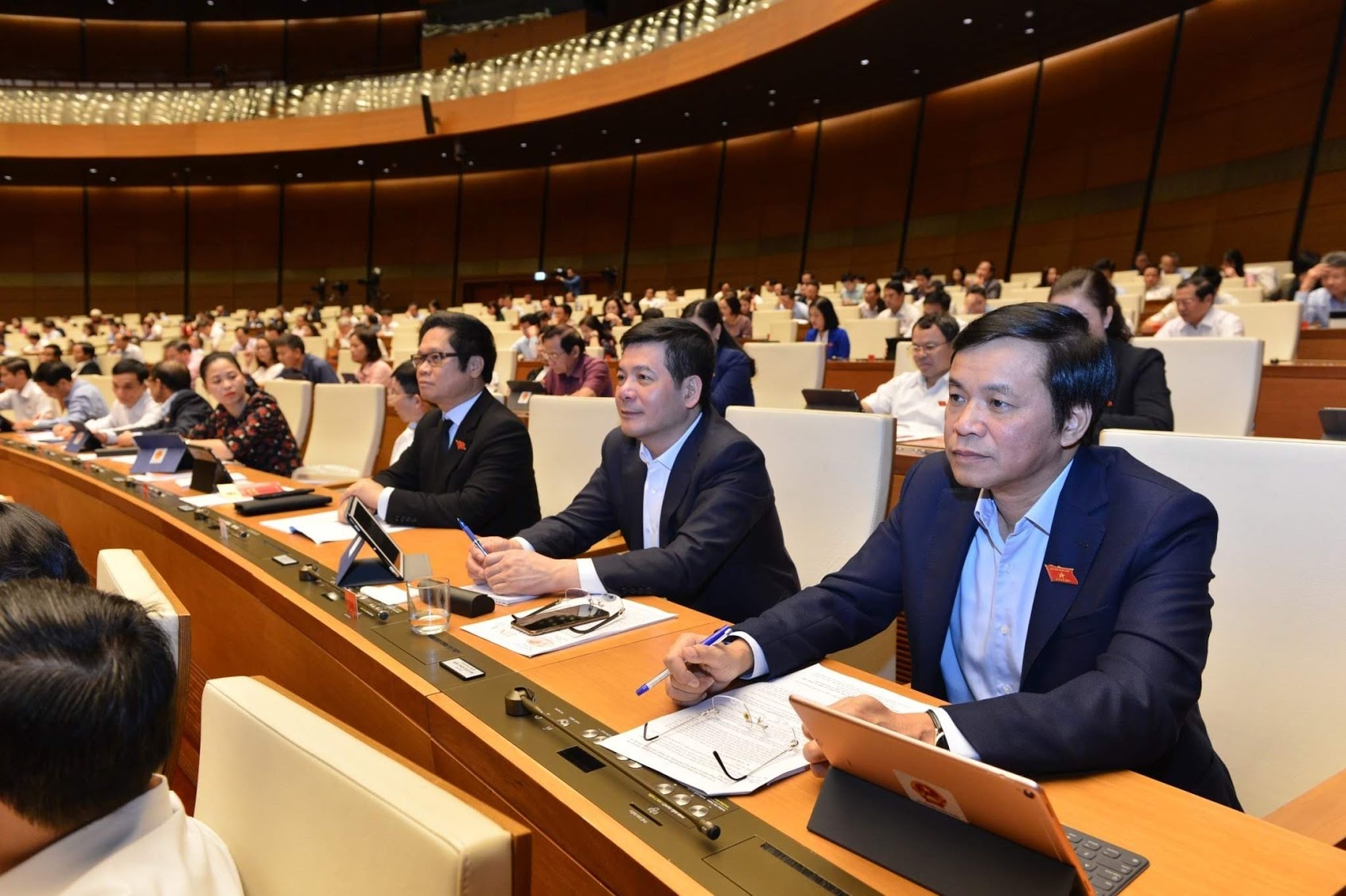 Cham dut thi diem hop nhat 3 van phong doan DBQH, HDND va UBND tinh hinh anh