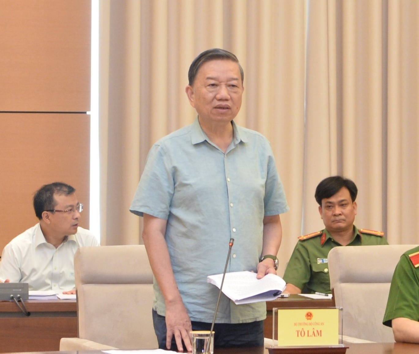 Bo truong Cong an To Lam anh 1