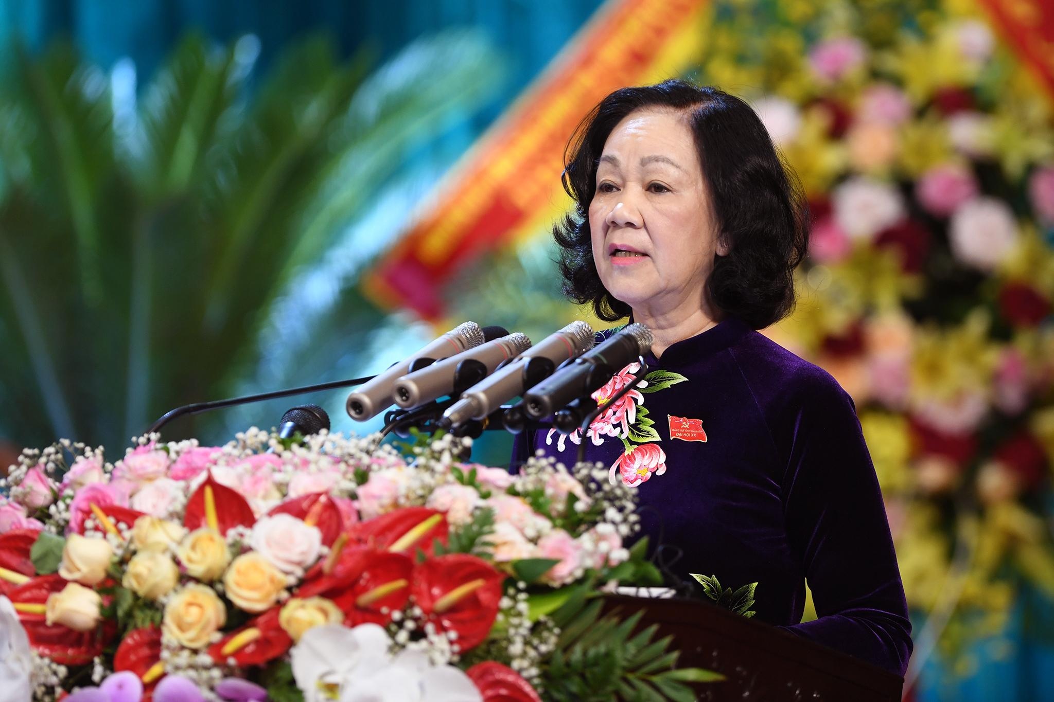 Dai hoi Dang bo tinh Ha Nam anh 1