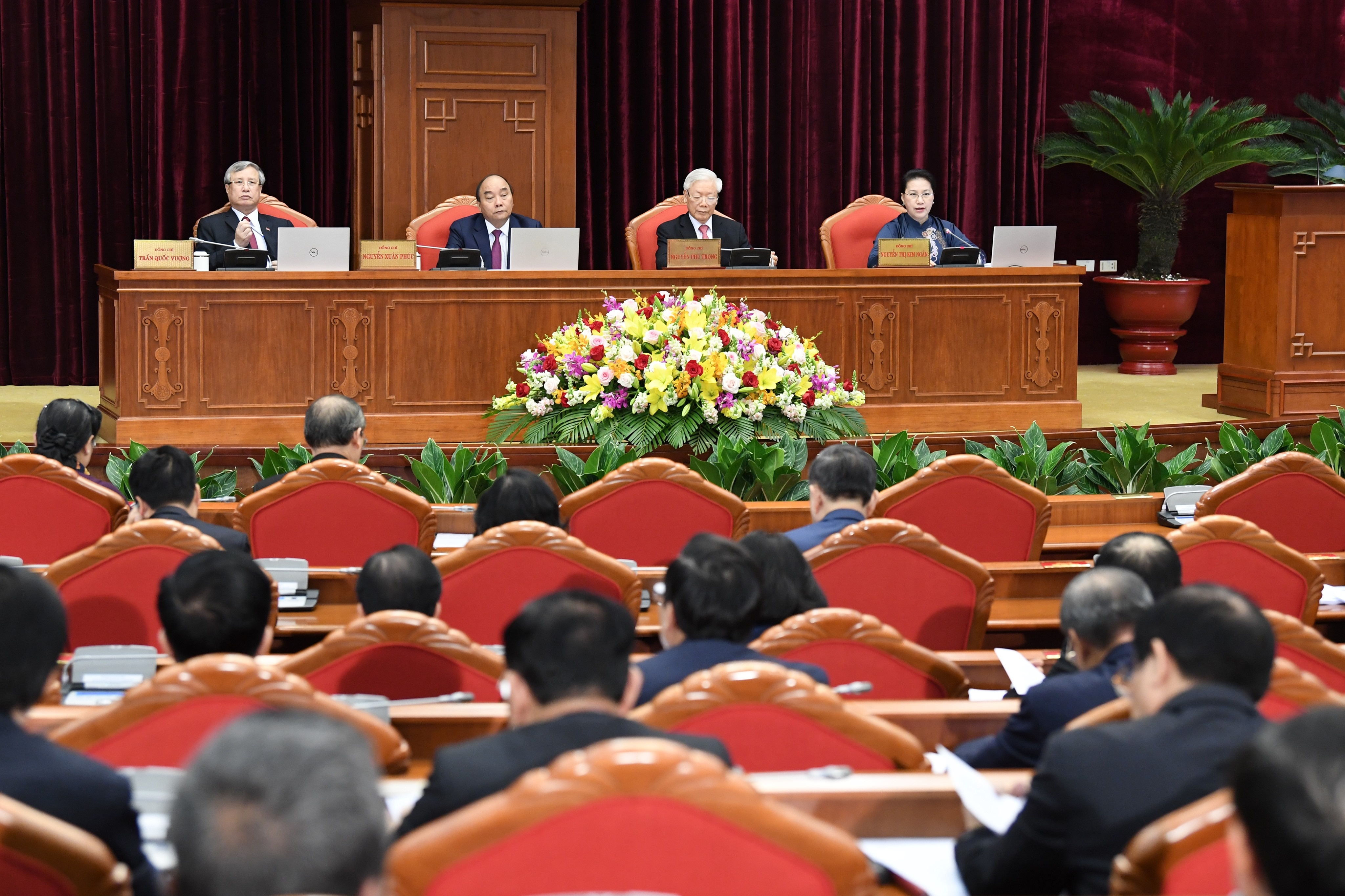 lanh dao Dang,  Nha nuoc du Hoi nghi Trung uong 13 anh 15