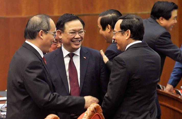 lanh dao Dang,  Nha nuoc du Hoi nghi Trung uong 13 anh 4