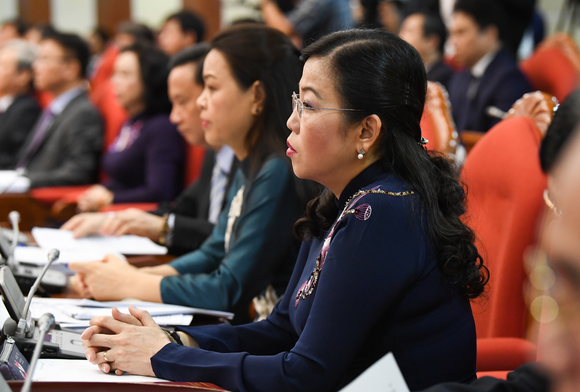 lanh dao Dang,  Nha nuoc du Hoi nghi Trung uong 13 anh 12