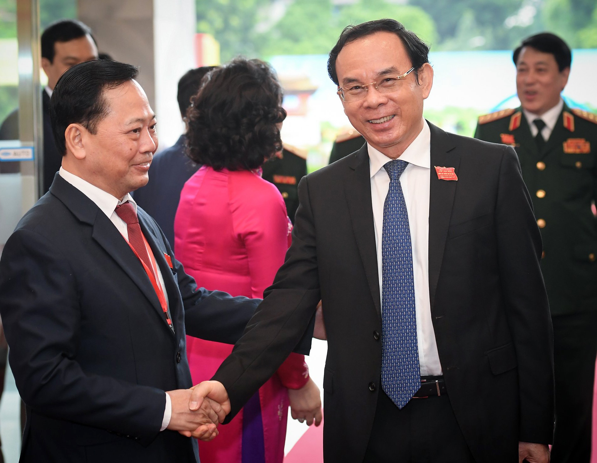 Tong bi thu,  Chu tich nuoc du Dai hoi Dang bo Ha Noi anh 7