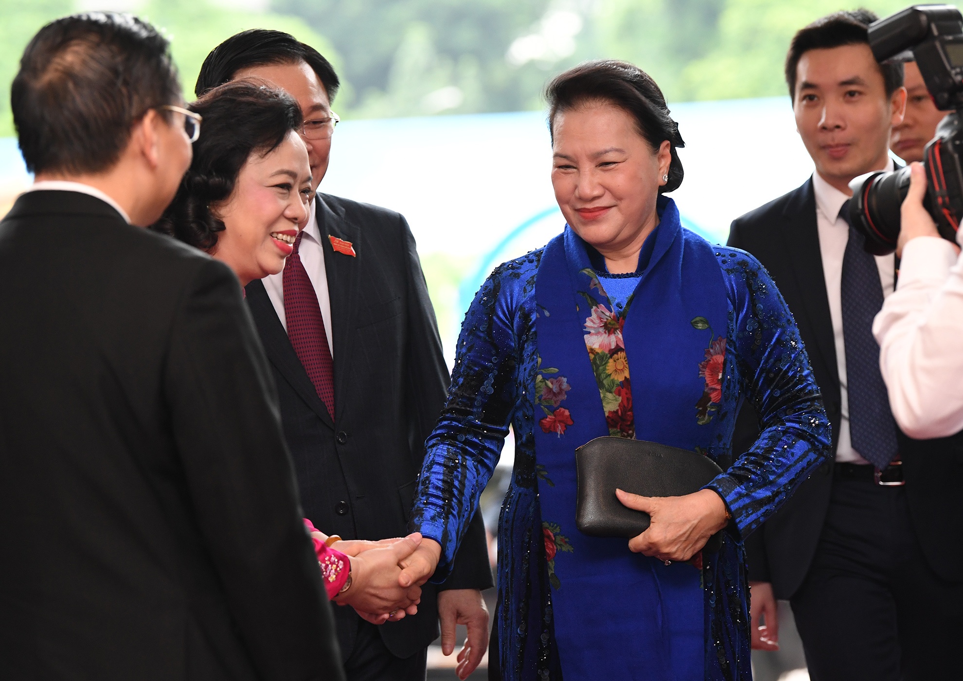 Tong bi thu,  Chu tich nuoc du Dai hoi Dang bo Ha Noi anh 4