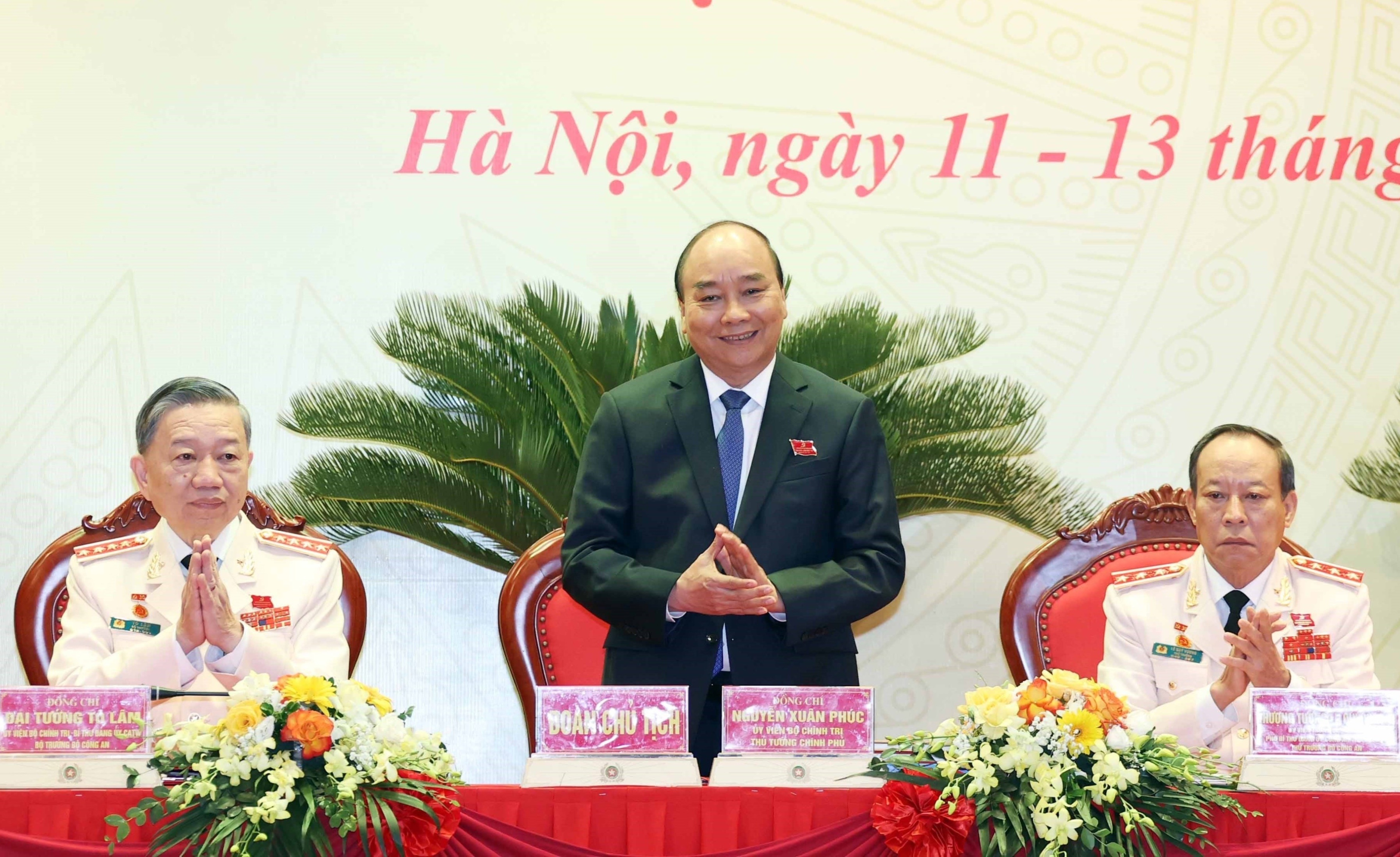 Thu tuong du Dai hoi Dang bo Cong an Trung uong anh 4