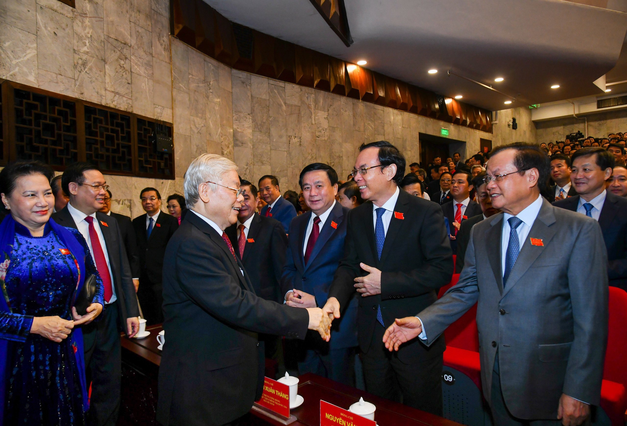 Tong bi thu,  Chu tich nuoc du Dai hoi Dang bo Ha Noi anh 23