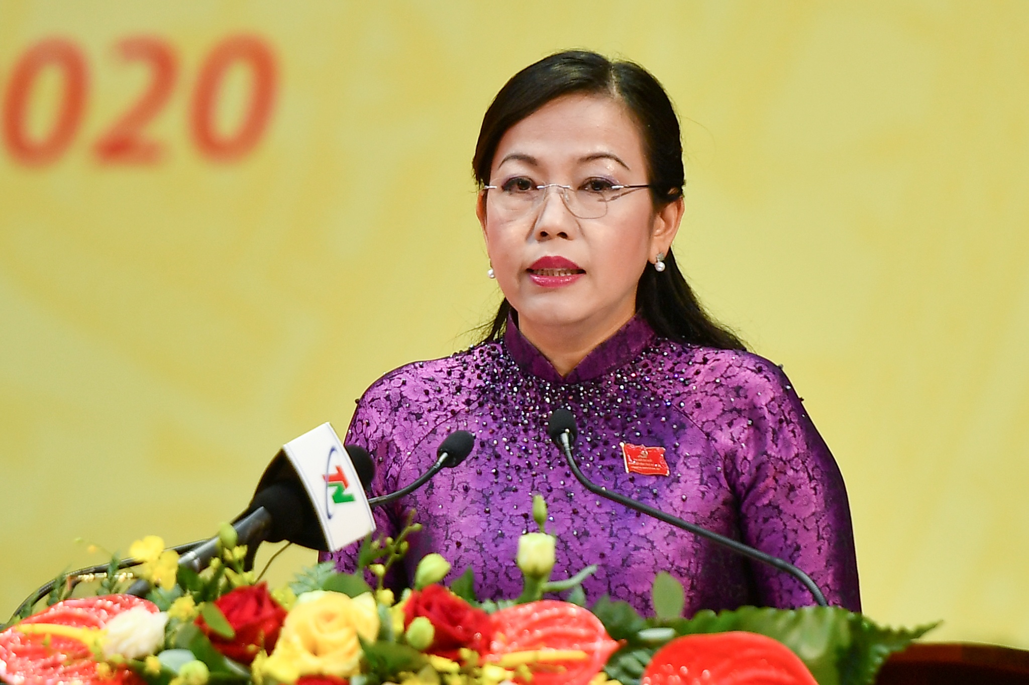 Ba Nguyen Thanh Hai tai dac cu Bi thu Tinh uy Thai Nguyen hinh anh