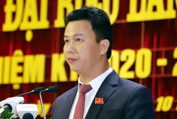 Ong Dang Quoc Khanh tai dac cu chuc Bi thu Ha Giang hinh anh