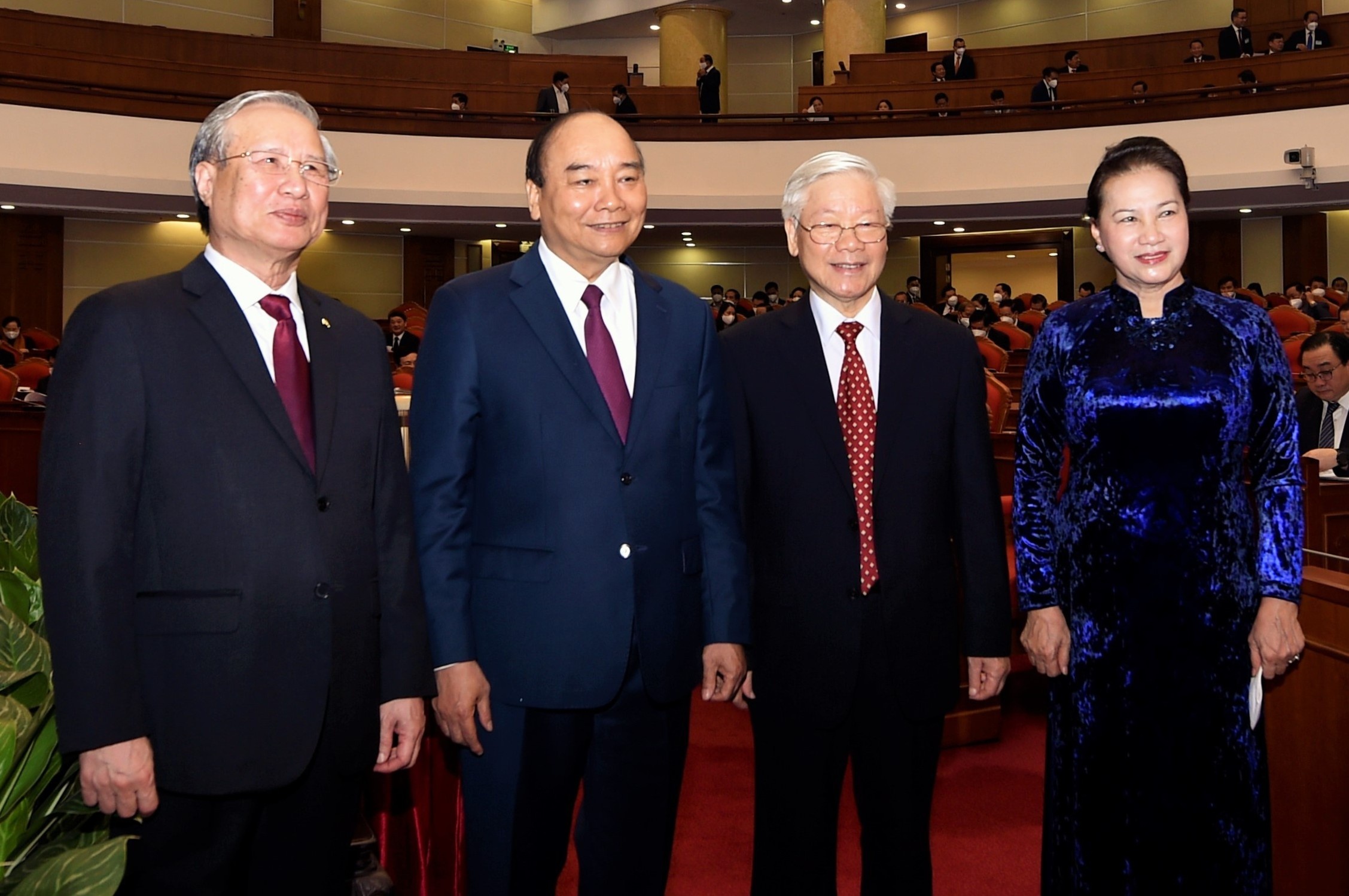 Lanh dao Dang, Nha nuoc du Hoi nghi Trung uong 14 hinh anh