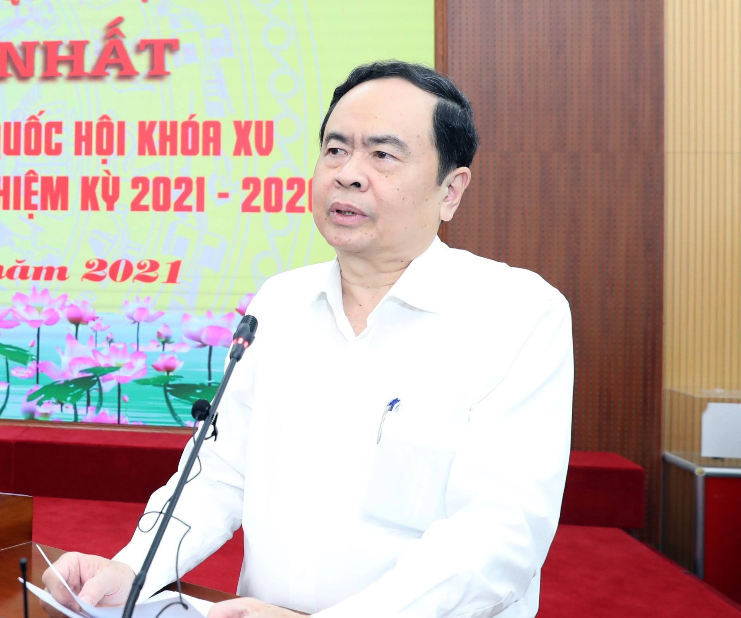bau cu dai bieu Quoc hoi khoa XV anh 1