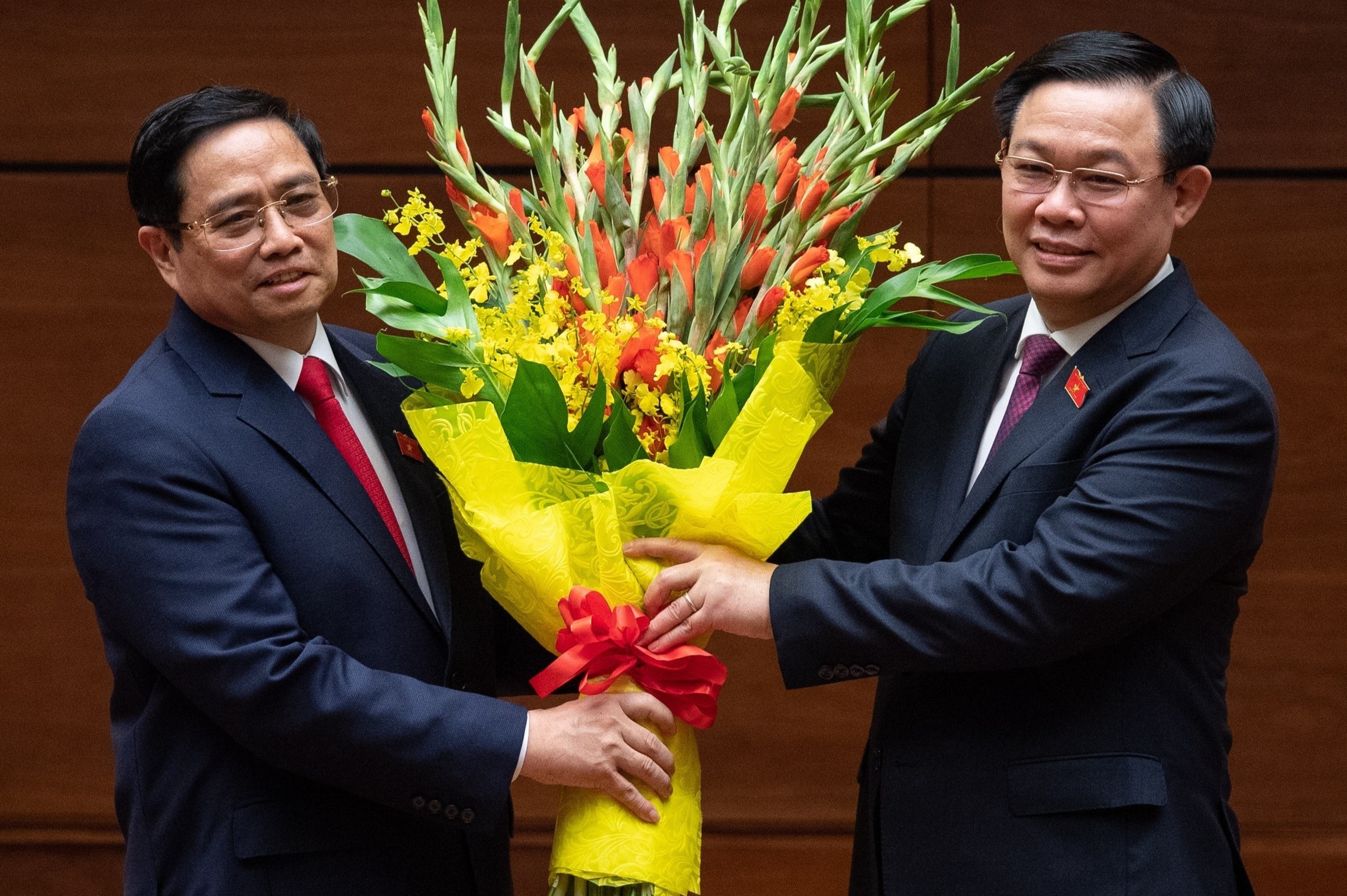 Ong Pham Minh Chinh tai dac cu chuc Thu tuong hinh anh