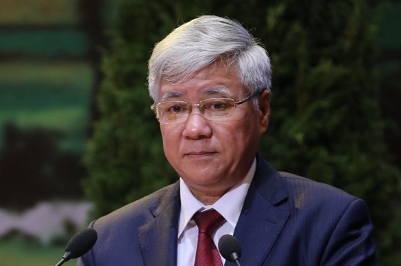 Ong Do Van Chien lam Bi thu Dang doan MTTQ Viet Nam hinh anh