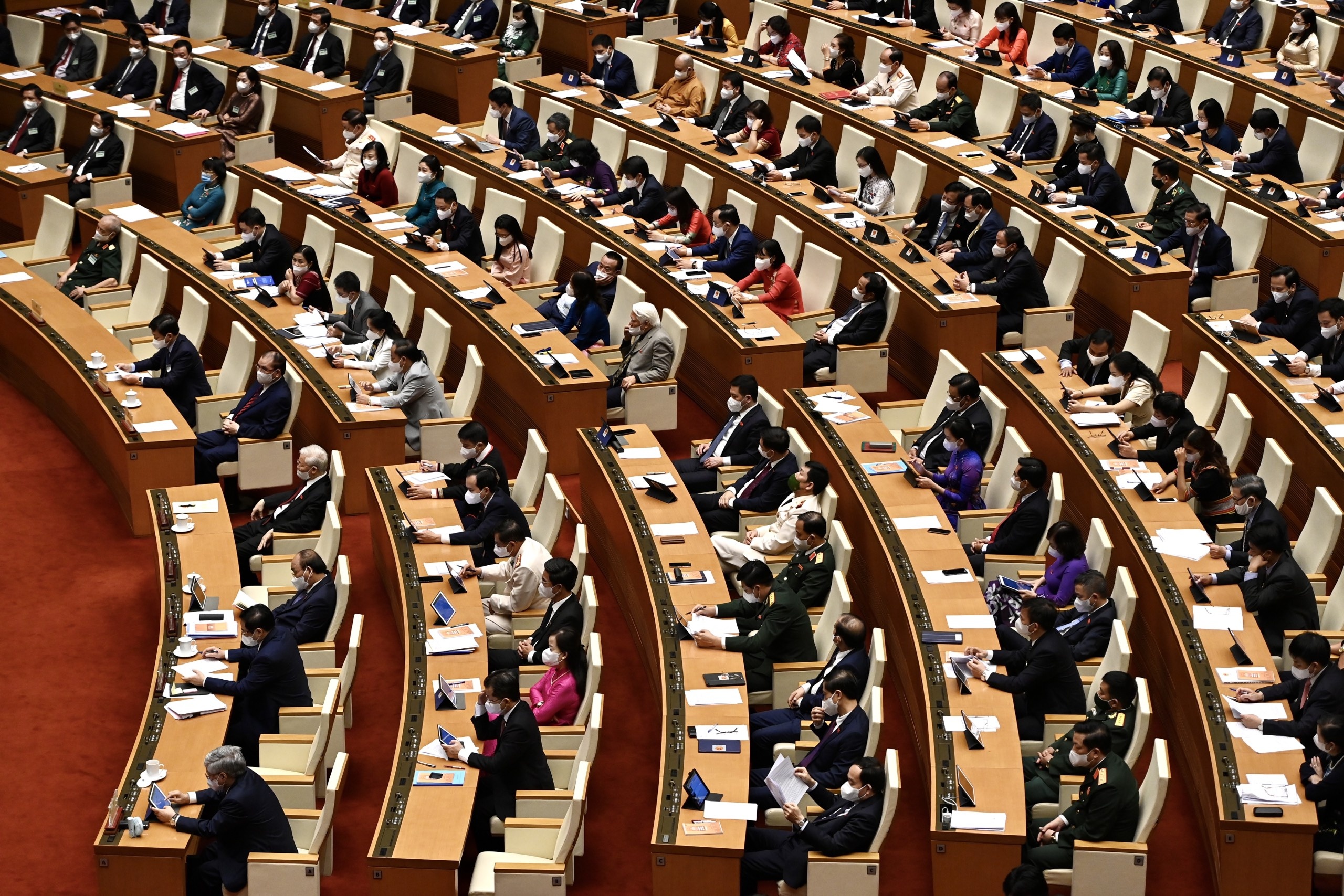 Nghi trinh ky hop dau tien cua Quoc hoi khoa XV hinh anh