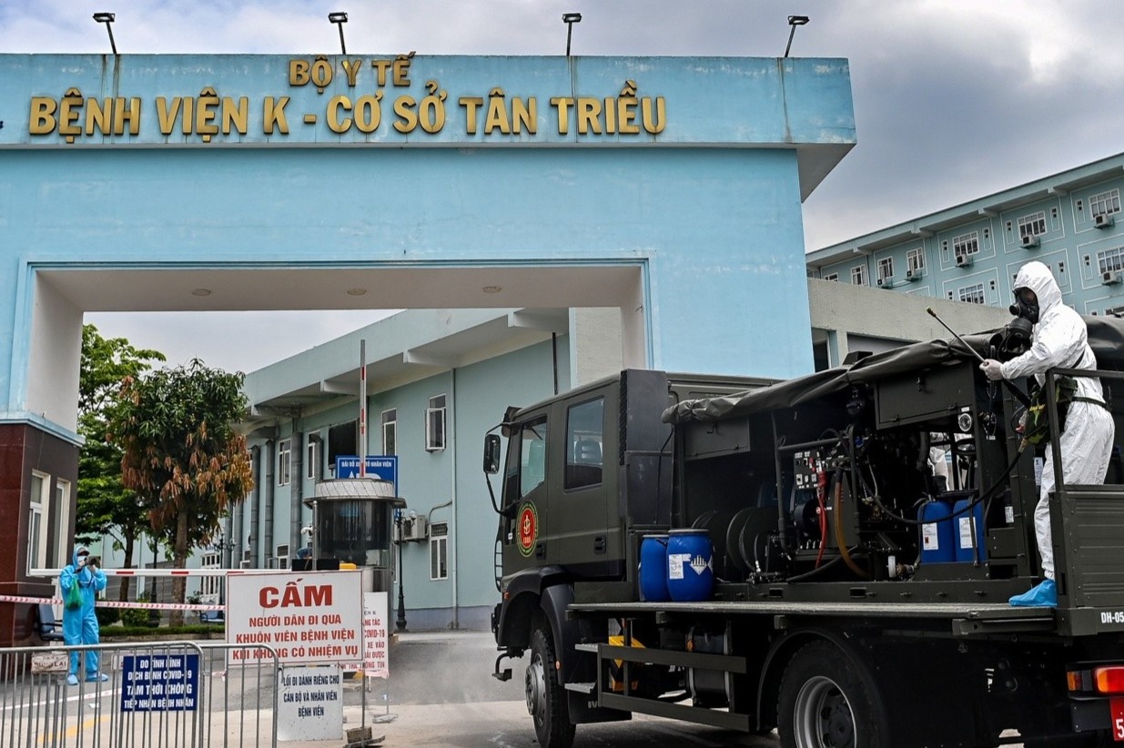 Benh vien K Tan Trieu thanh diem bo phieu lon sau khi bi phong toa hinh anh