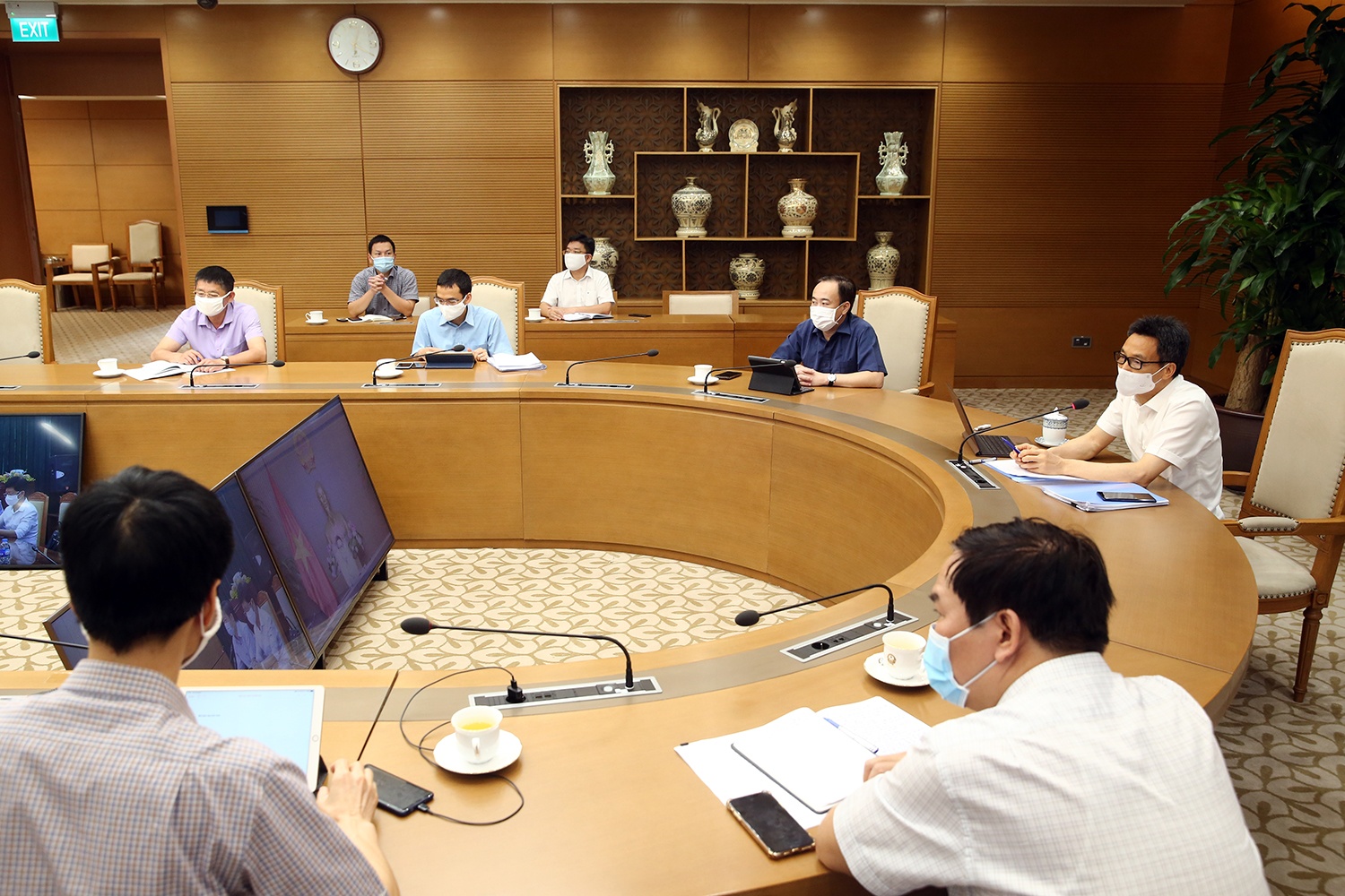 thi diem cho F1 cach ly tai nha anh 1