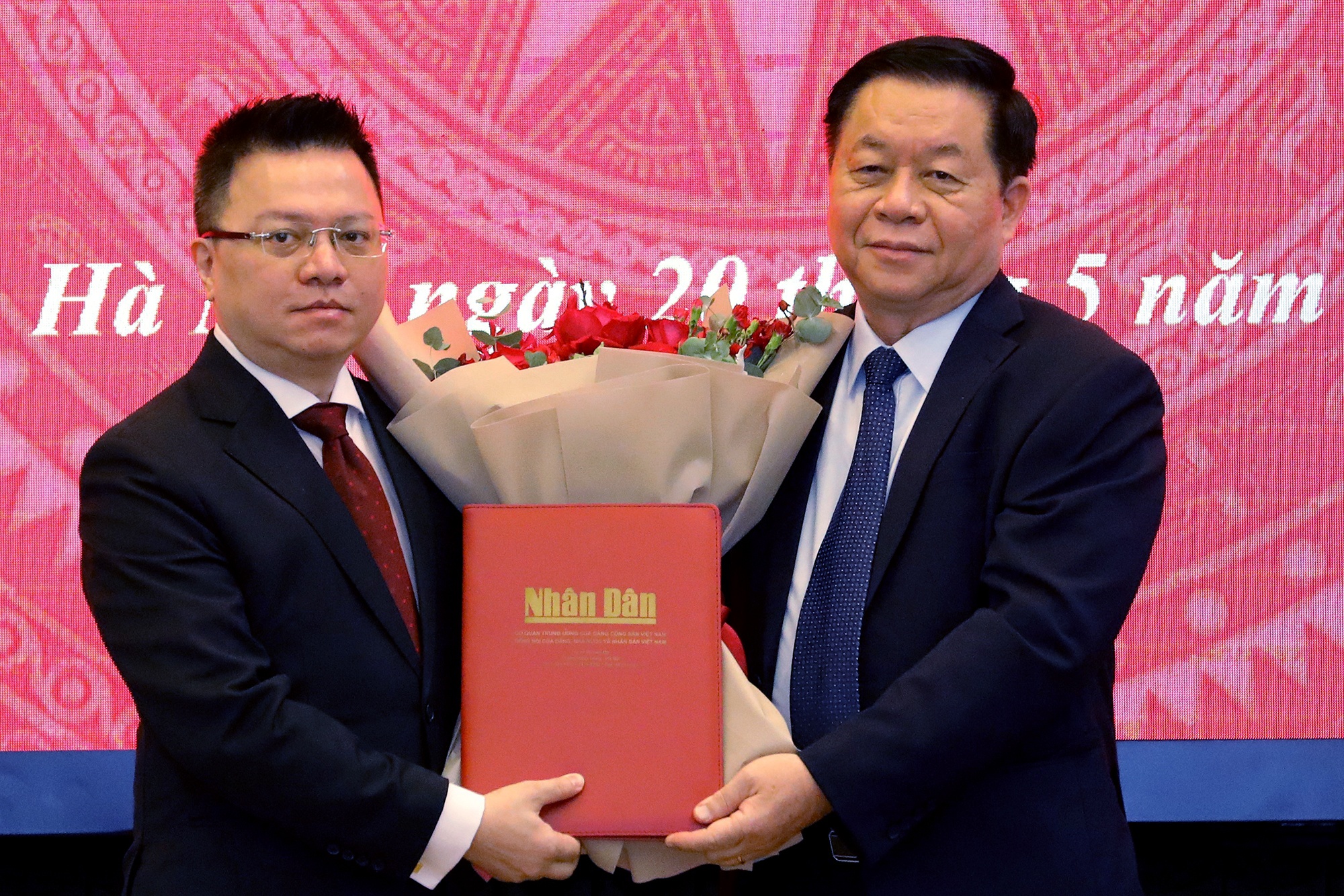 Ong Le Quoc Minh giu chuc Tong bien tap Bao Nhan Dan hinh anh