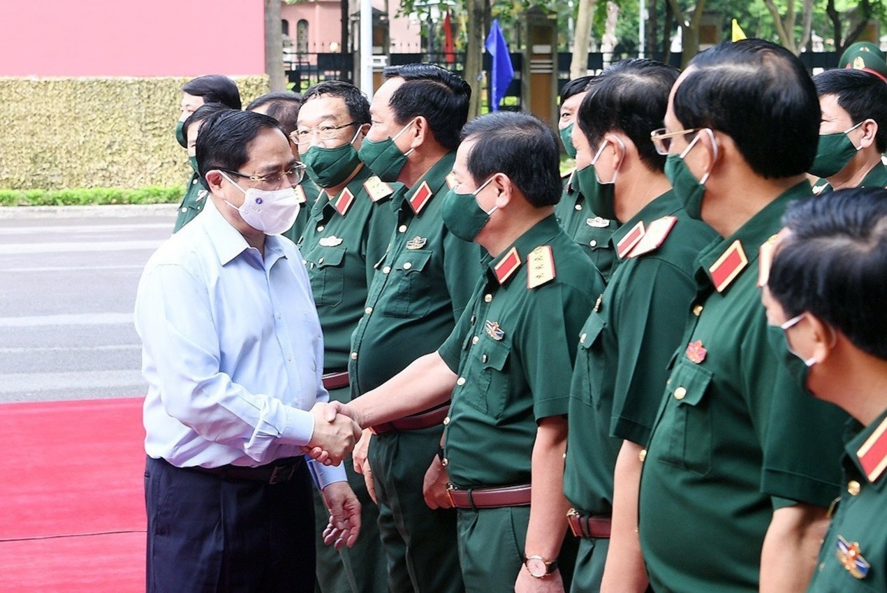 Thu tuong: ‘Tao the va luc de bao ve To quoc tu som, tu xa’ hinh anh