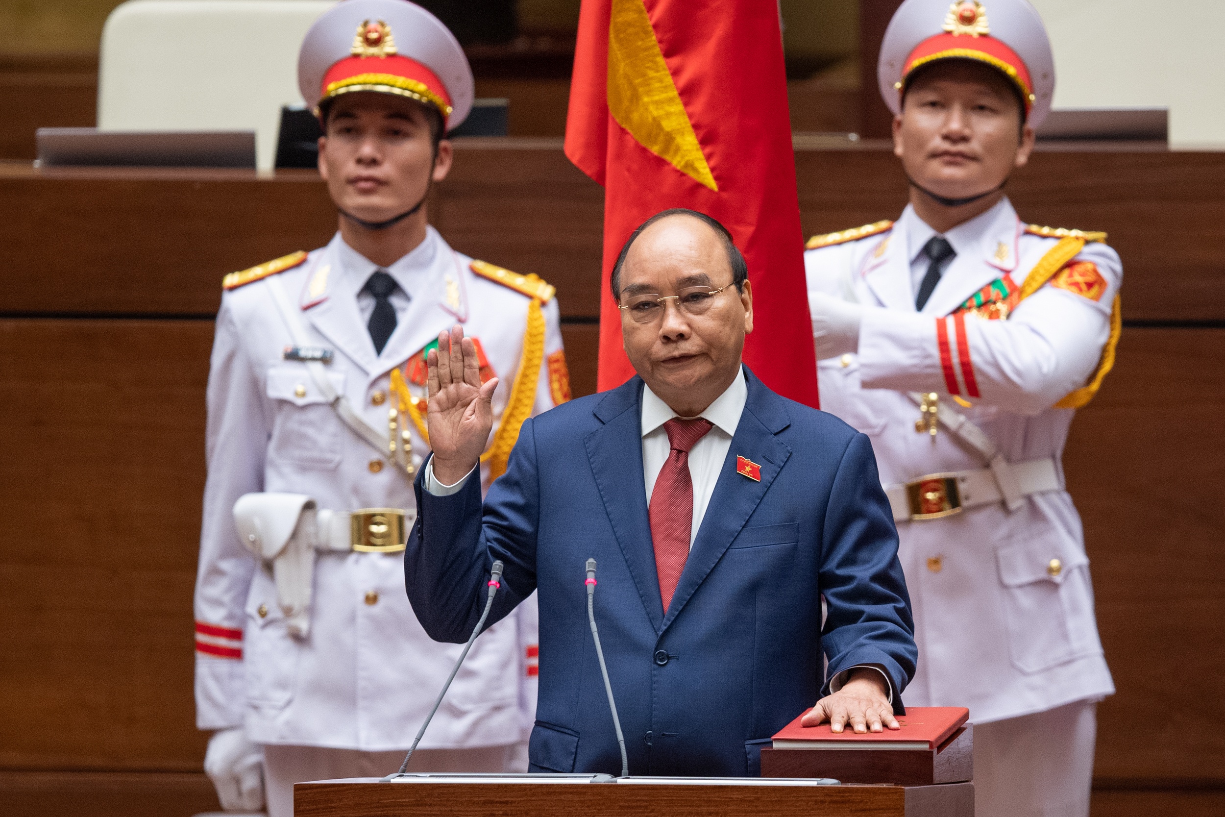 Ong Nguyen Xuan Phuc tai dac cu chuc Chu tich nuoc hinh anh