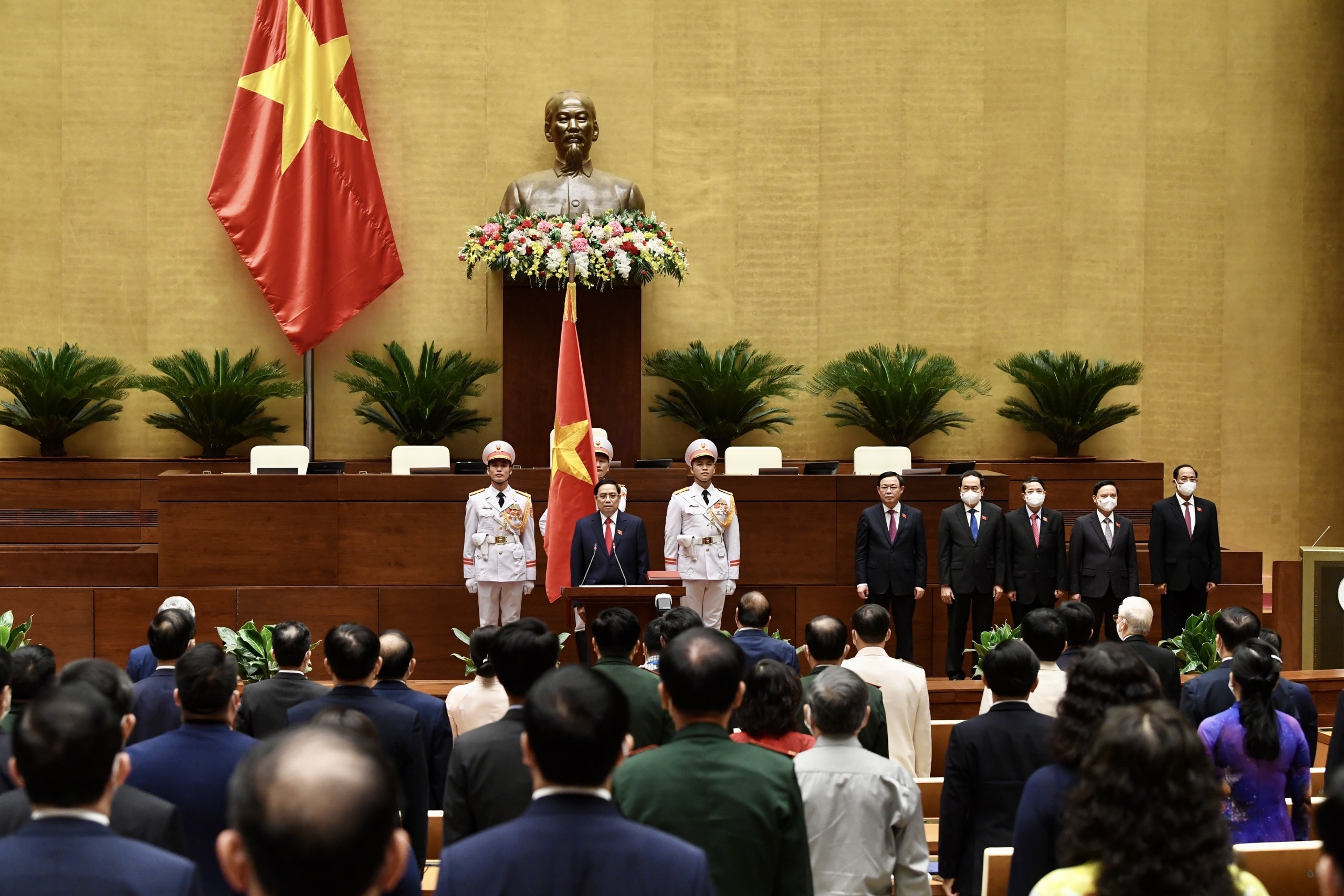 Le tuyen the nham chuc cua Thu tuong Pham Minh Chinh anh 1