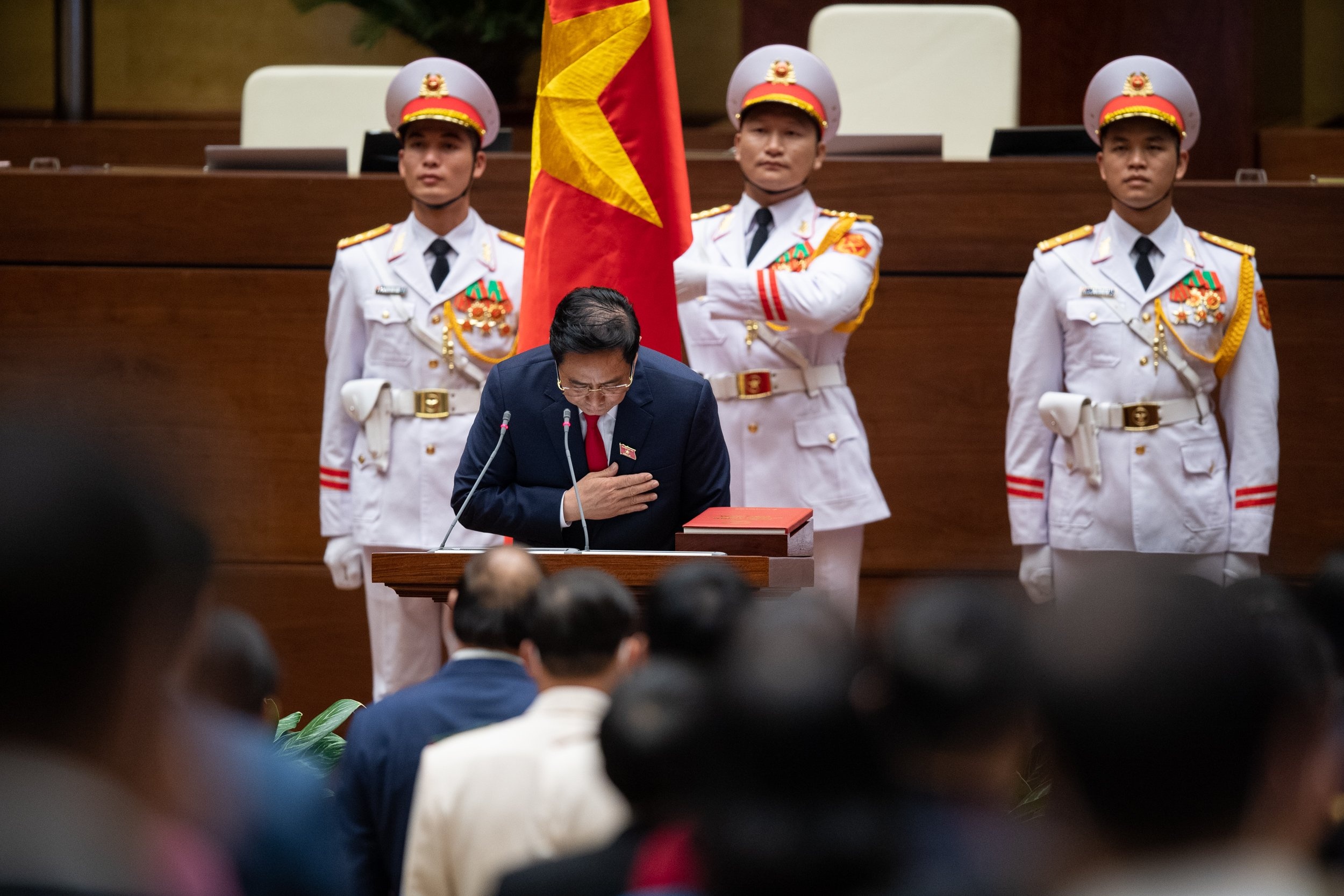 Le tuyen the nham chuc cua Thu tuong Pham Minh Chinh anh 4